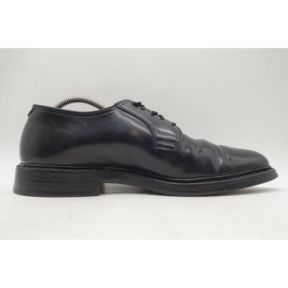 Bootmaster Corfam Black Leather V Cleat Vintage Oxfords Shoes Men\'s 7.5 D main image 8